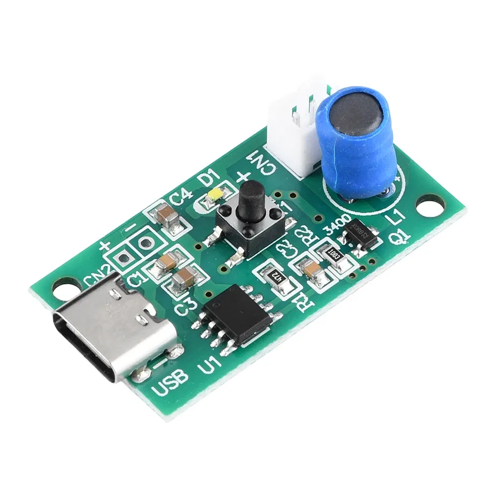 Bundle: Bundle4 - DC5V Ultrasonic Spray Humidifier Electronic Atomization Module Set Universal Humidification Module TYPE-C