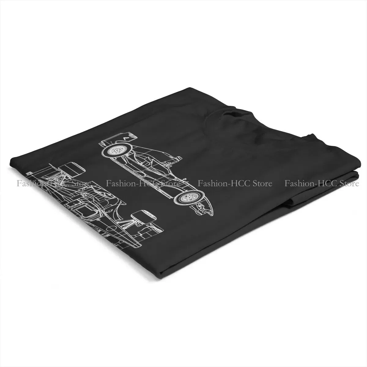 Color: WHITE, Size: XL - Race Car Project Special Polyester TShirt Formulate 1 Top Quality Creative Clothes T Shirt Stuff