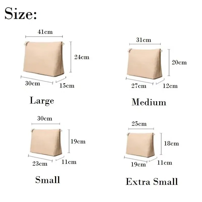 Color: SKY BLUE - Nylon Organizer Insert Bag Women Nylon Travel Insert Travel Makeup Bag Traveling Multi-functional Makeup Insert Bags