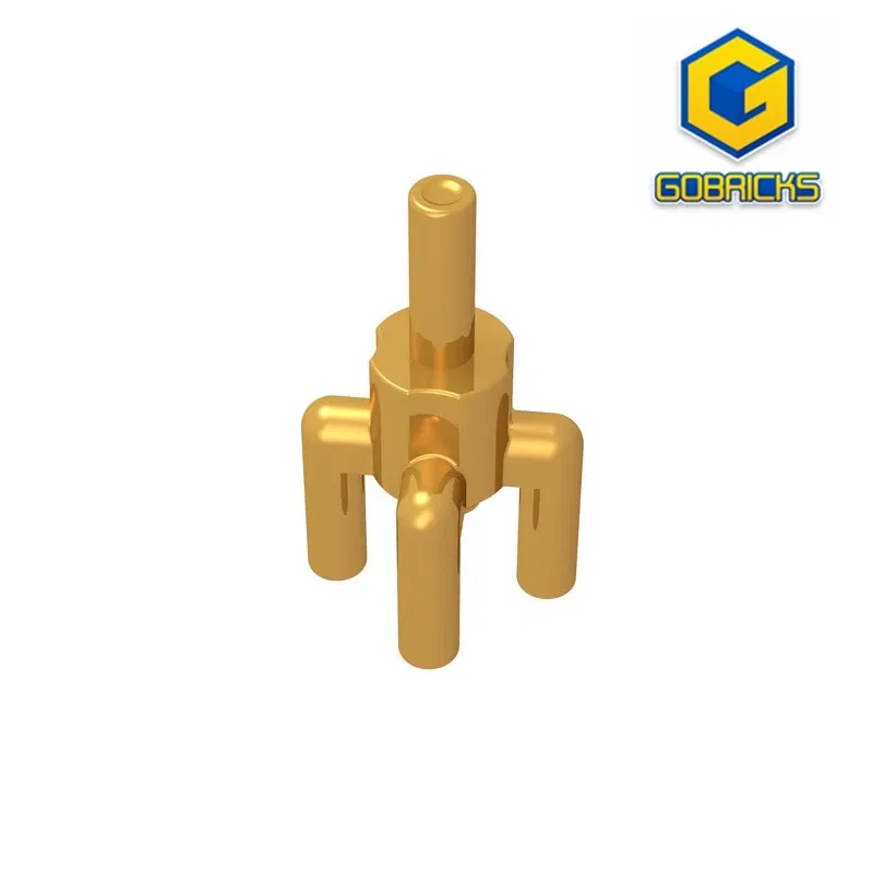 Color: Yellow - Gobricks GDS-1217 Plant, Tree Palm Top compatible with lego 2566 pieces of children's DIY Educational Building Blocks Technical