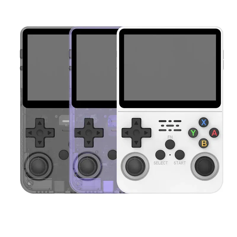 Color: Ironwood - R36S Retro Handheld Video Game Console Linux System 3.5 Inch IPS Screen Portable Pocket Video Player 128GB Games Boy Gift