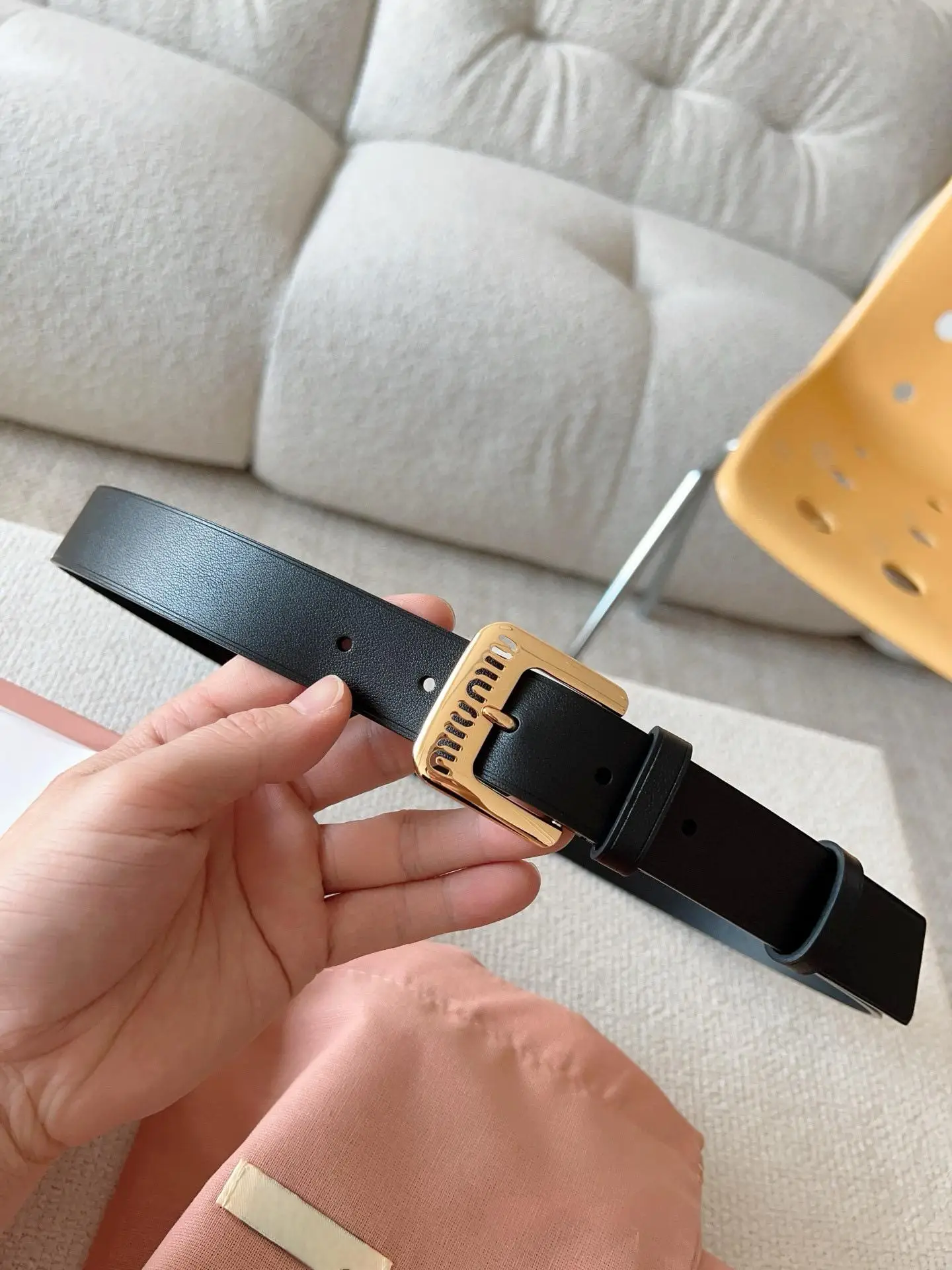 Color: black, Belt Length: 110cm - Versatile and Practical, This Luxury Belt for Women Is A Must-have Gift That Easily Complements Any Style for Casual Elegance.