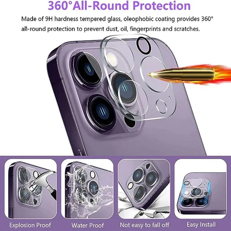 Color: Green, Bundle: Bundle4 - 4PCS Full Cover Camera Lens Protector Glass for IPhone 11 12 13 14 15 Pro Max Mini for IPhone Xs Max XR X 14Plus Tempered Glass