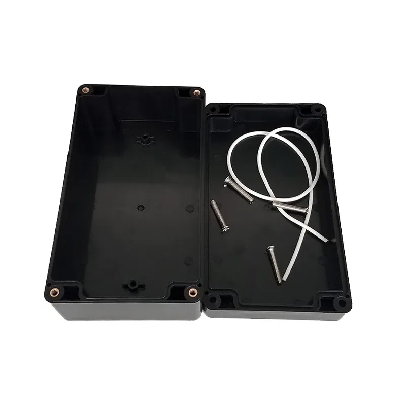 Color: SKY BLUE - Black Outdoor Waterproof Enclosure Plastic Box Electronic Project Instrument Case Electrical Project Box Junction Box Housing