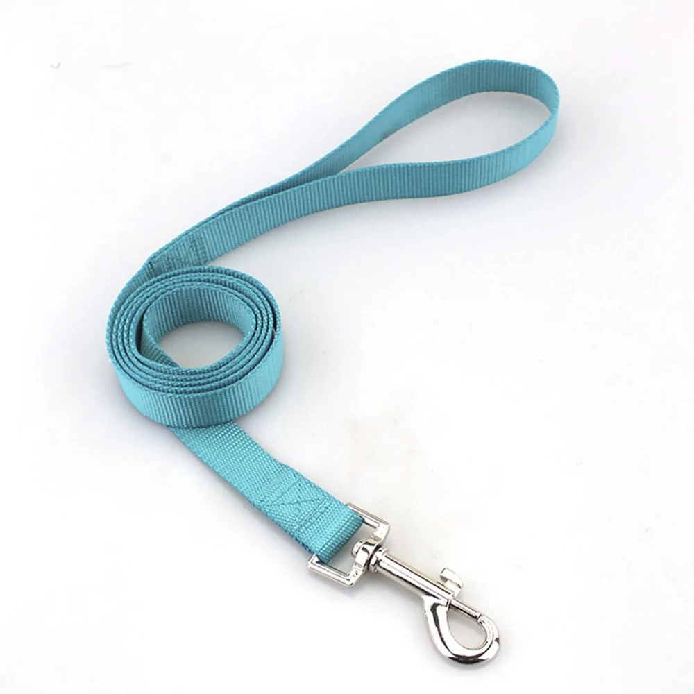 Color: Green, Size: L - Strong Durable Dog Training Leash Lightweight Soft Convertible Pet Traction