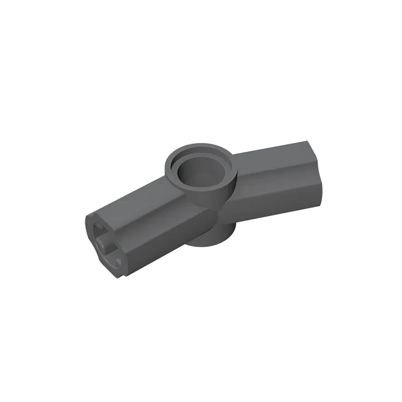 Color: Clear - Gobricks GDS-918 Technical, Axle and Pin Connector Angled #3 - 157.5 degrees compatible with lego 32016 Building Blocks