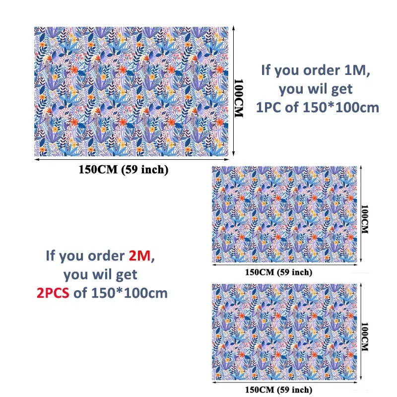Color: DEEP BLUE, Size: NB - Washable Waterproof TPU Handmade Polyester Fabric Printed PUL Material for High Quality Cloth Diaper Menstrual Pads DIY Sewing