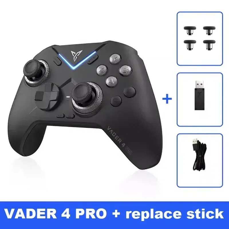 Color: Yellow, Ships From: CHINA - New! Flydigi Vader 4 Pro Game Handle Athletic Elite Wireless Gamepads Gaming Controllers With Hall Rocker For PC/NS/Mobile/TV