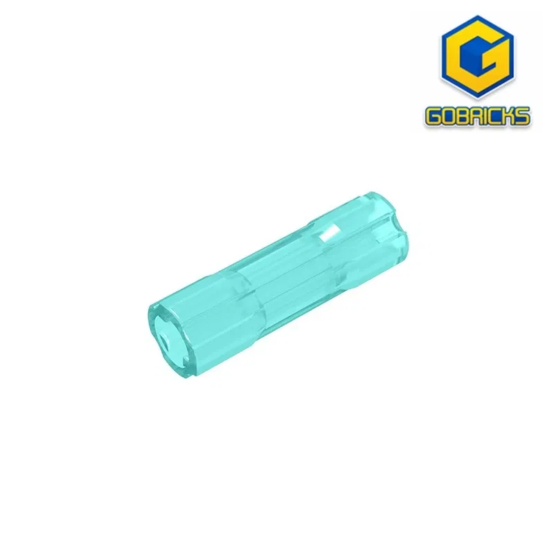 Color: Yellow - Gobricks GDS-1145 Technical, Axle Connector 3L compatible with lego 26287 children's toys Assembles Building Blocks Technical