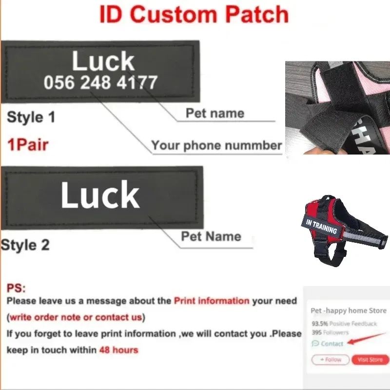 Color: GRAY, Size: S - Custom Dog Harness Reflective and Breathable Adjustable Tank Top Free Personalized  Name Label Pet leash Set
