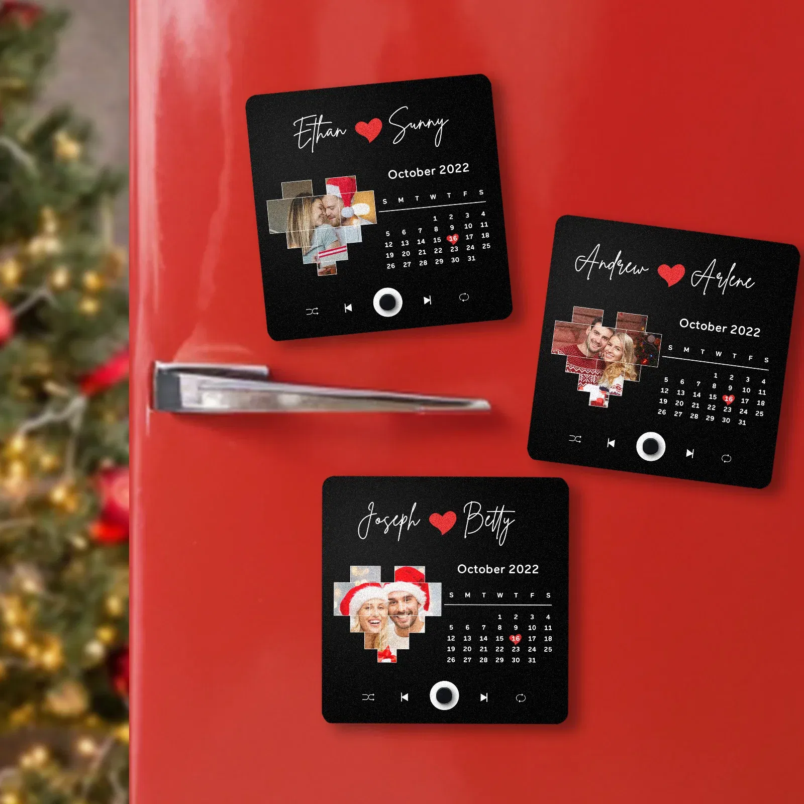 Color: Red - Fridgebeats?„?3.0 Version | Personalized Fridge Magnet, Music fridge magnets, The Gift For The One You Love