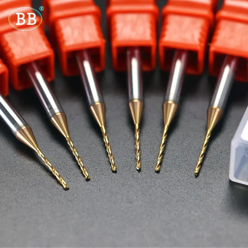 Hole Diameter: 10.9mm - BB 2.03-3.75mm Micro Drill Mini Coated Solid Carbide Bit Metal Iron Steel Hole Drilling 3xD Cutting Length D=4mm CNC Tool 1pcs