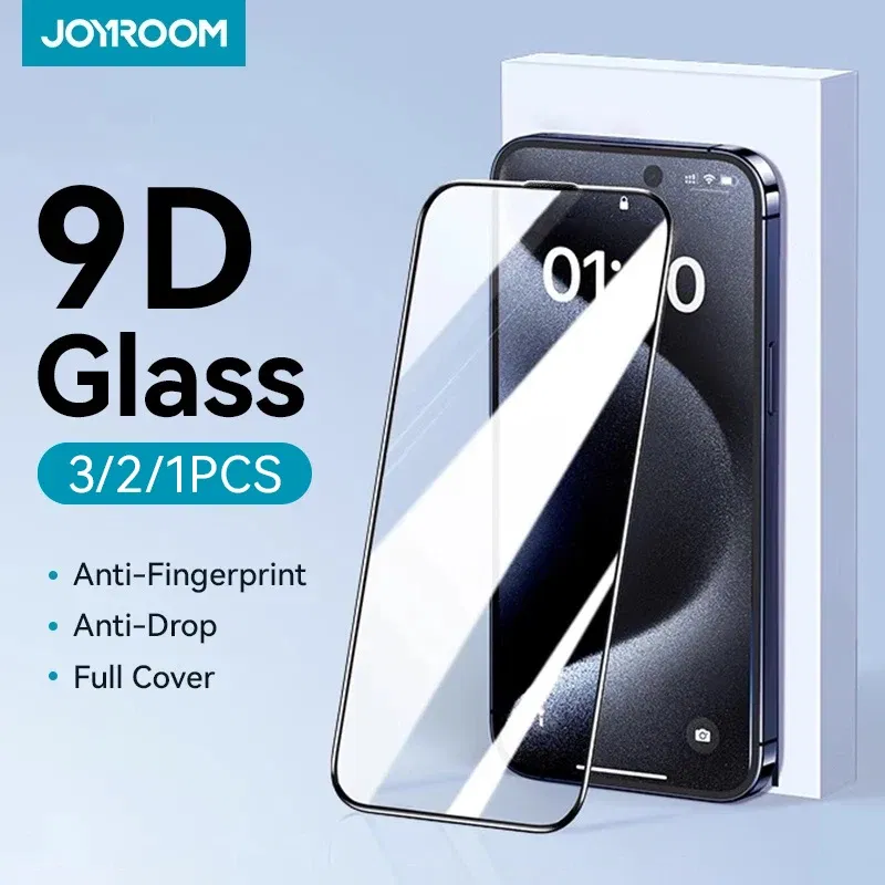 Bundle: Screen Protectors & Back Screen Protectors, Material: Anti Peeping - Joyroom 1/2/3pcs HD Glass Screen Protector for iPhone 16 15 14 13 12 11 Pro Max Full Screen Tempered Glass Protection for iPhone