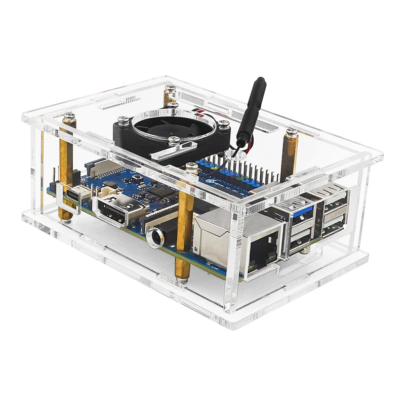 Bundle: Bundle 2, Color: Black - Orange Pi 3B 8GB 4GB 2GB RAM Rockchip RK3566 WiFi5+BT 5.0 Gigabit LAN Port Single Board Run Android Linux OpenHarmony OS Mini PC