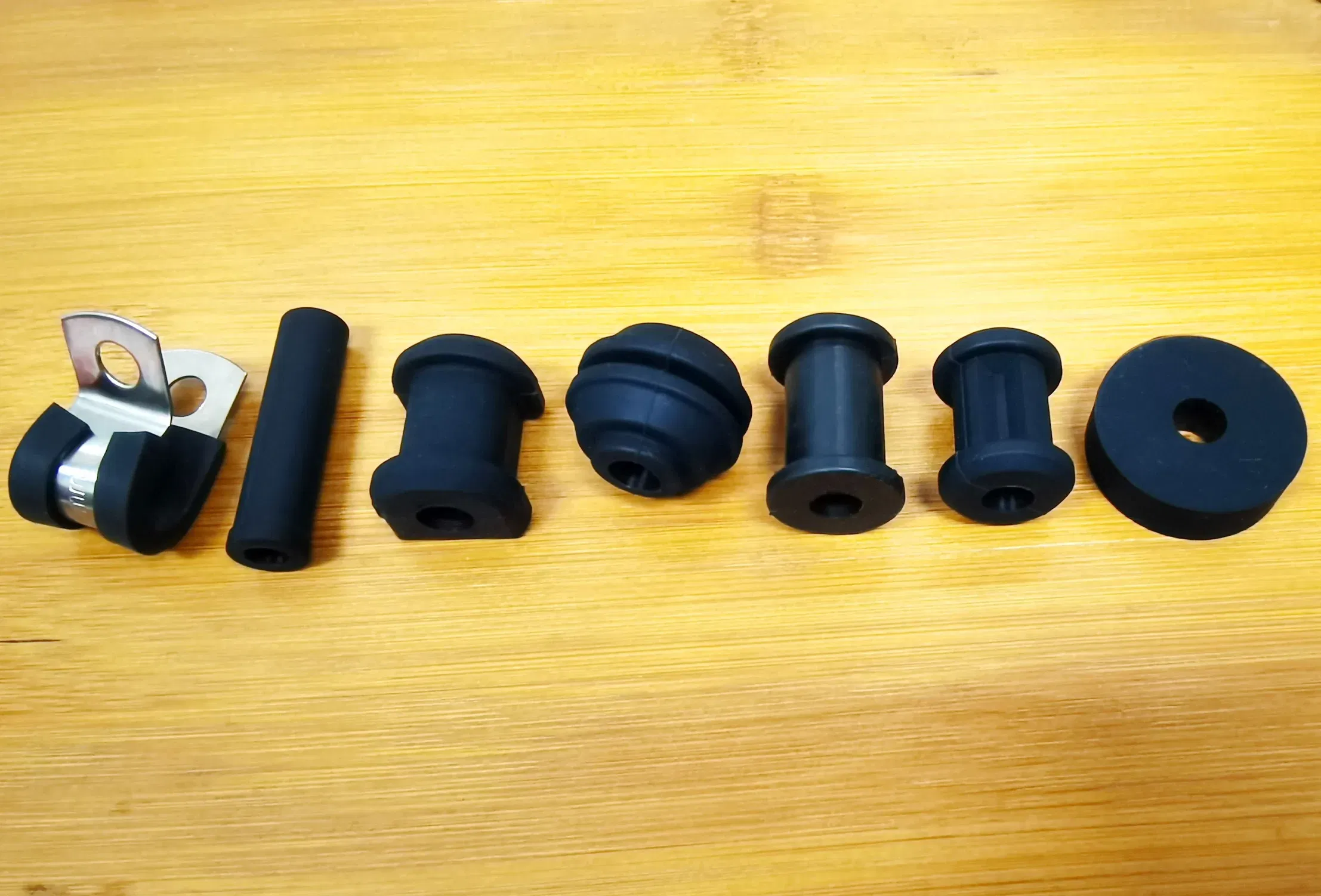 Color: Dark Grey - Rubber Silicone Plastic Grommets Accessories For AN3 Stainless Braided Brake Line