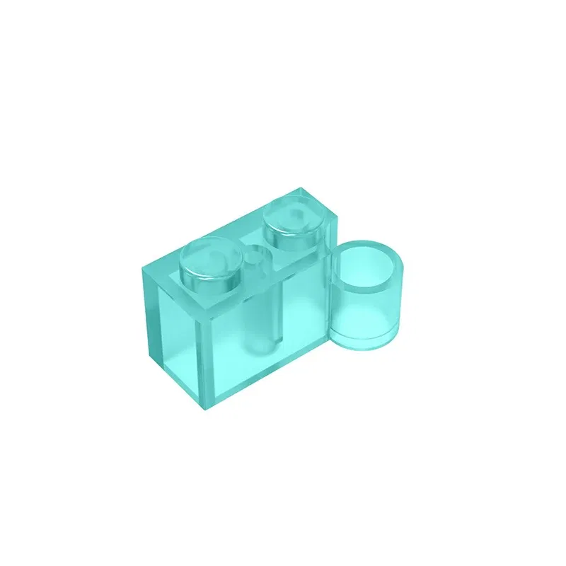 Color: Dark Khaki - Gobricks GDS-809 HINGE 1X2 LOWER PART compatible with lego 3831 children's DIY Educational Building Blocks Technical
