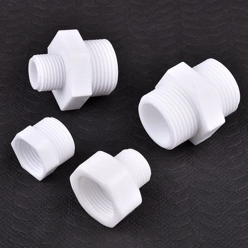 Color: Black, Diameter: 1/4'' - 2~20PCS 1/2"3/4"1"Inch PVC Male/Female Thread Equal Path/Reducer/Bushing Joint Fish Tank Garden Irrigation Water Pipe Connectors