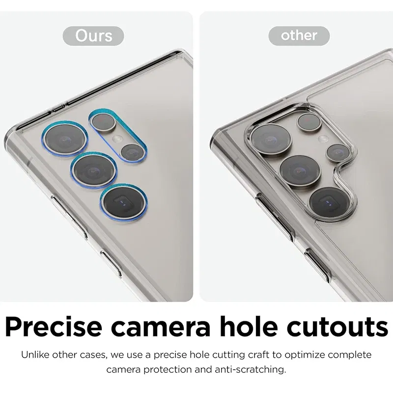 Material: POLYESTER - Ultra Thin Clear Silicone Soft TPU Case For Samsung Galaxy S25 Ultra S24 S23 S21 S20 FE S22 Ultra Plus Bumper Capa Cover Fundas