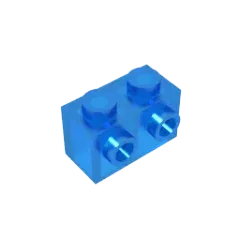 Color: BRIGHT PINK - MOC PARTS DIY GDS-634 BRICK 1X2 W. 2 KNOBS compatible with lego 11211 children's toys Assembles Building Blocks Technical