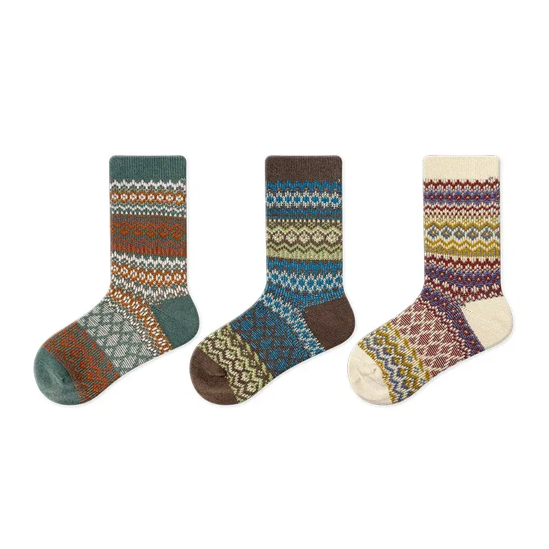 Color: Black, Size: 4-6T - Three Pairs of Spring and Autumn New Children's Double Needle Double Road Boneless Zero Line Combed Cotton Comfortable Socks
