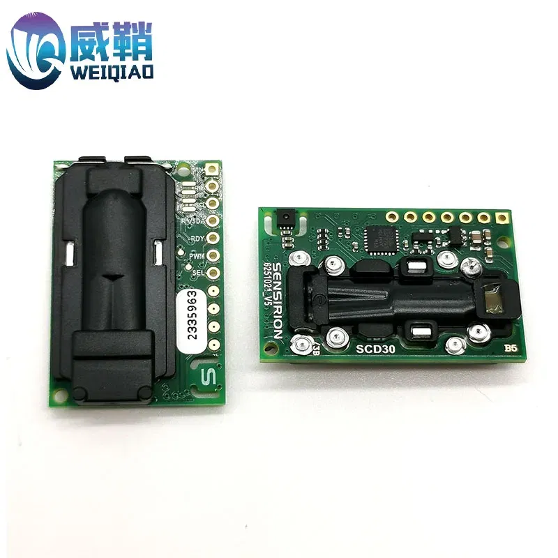 Color: Black - SCD30 CARBON dioxide gas sensor CO2 sensor module