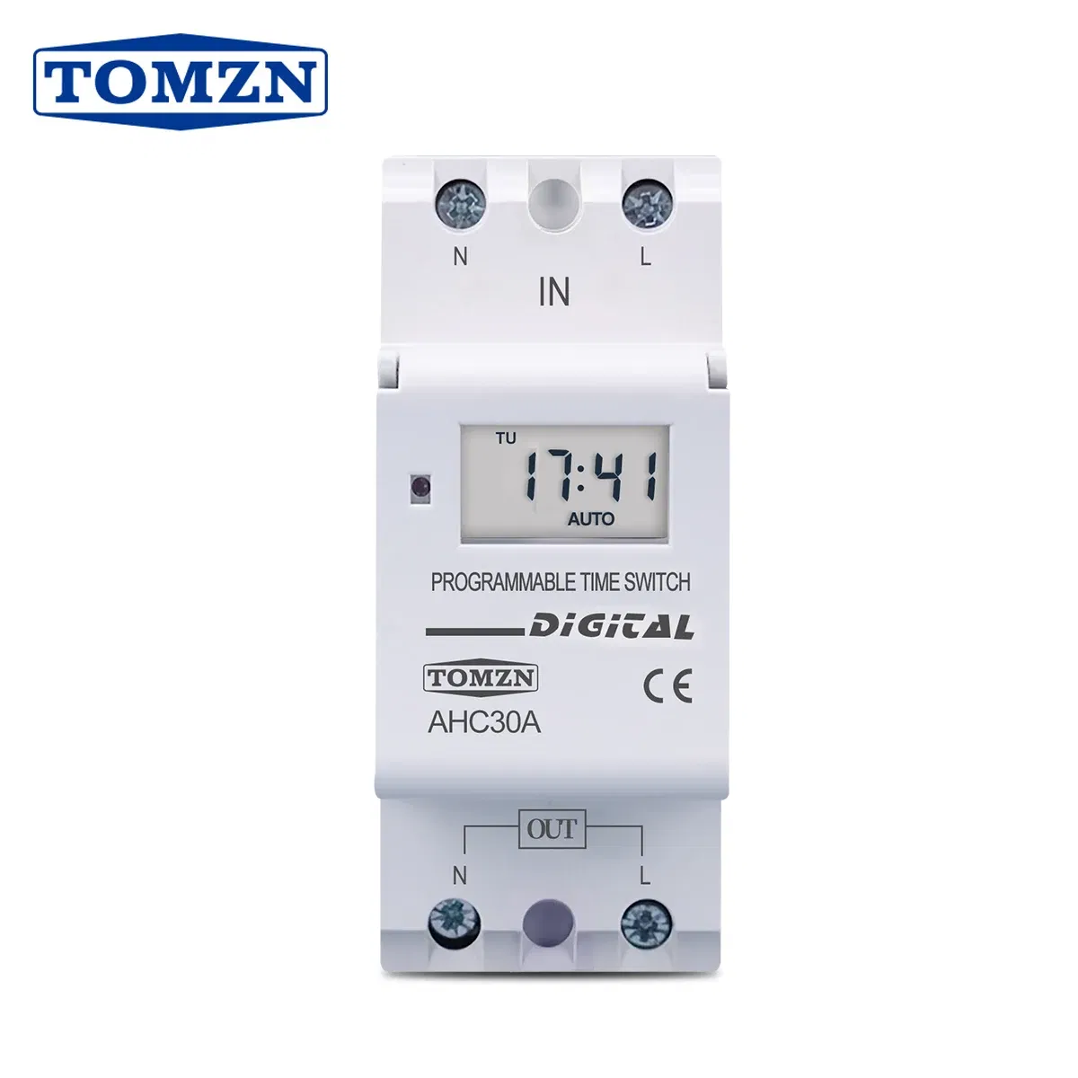 Size: S, Current Range: Current Range 2 - New type Din Rail 2 wire Weekly 7 Days Programmable Digital TIME SWITCH Relay Timer Control AC 220V 230V 12V 24V 48V 16A