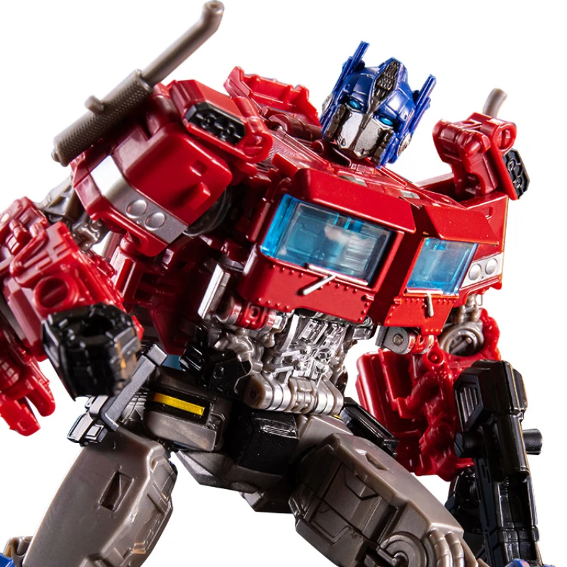 Color: Black - 18cm Transformers Figure Optimus Prime Robot Toy Model Puppet Figure Beast Rise Boy Girl Gift Ornament Peripheral