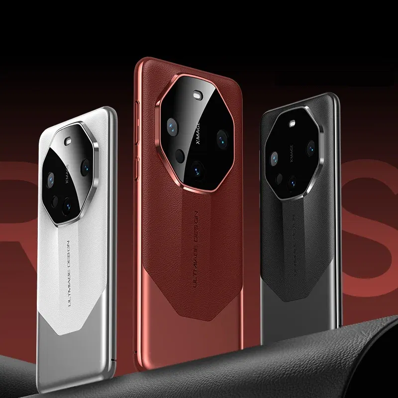Color: Brown, Material: nylon - For Huawei Mate 60 Pro 50 40 Plus RS Case Lens Protective  Mate60 Mate60Pro 60Plus 60RS Full Cover Camera Protector Shell