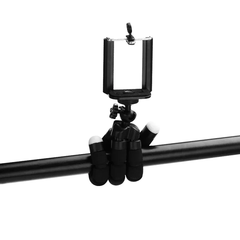 Color: black - Tripods Tripod For Phone Mobile Camera Holder Clip Smartphone Monopod Tripe Stand Octopus Mini Tripod Stativ For Phone