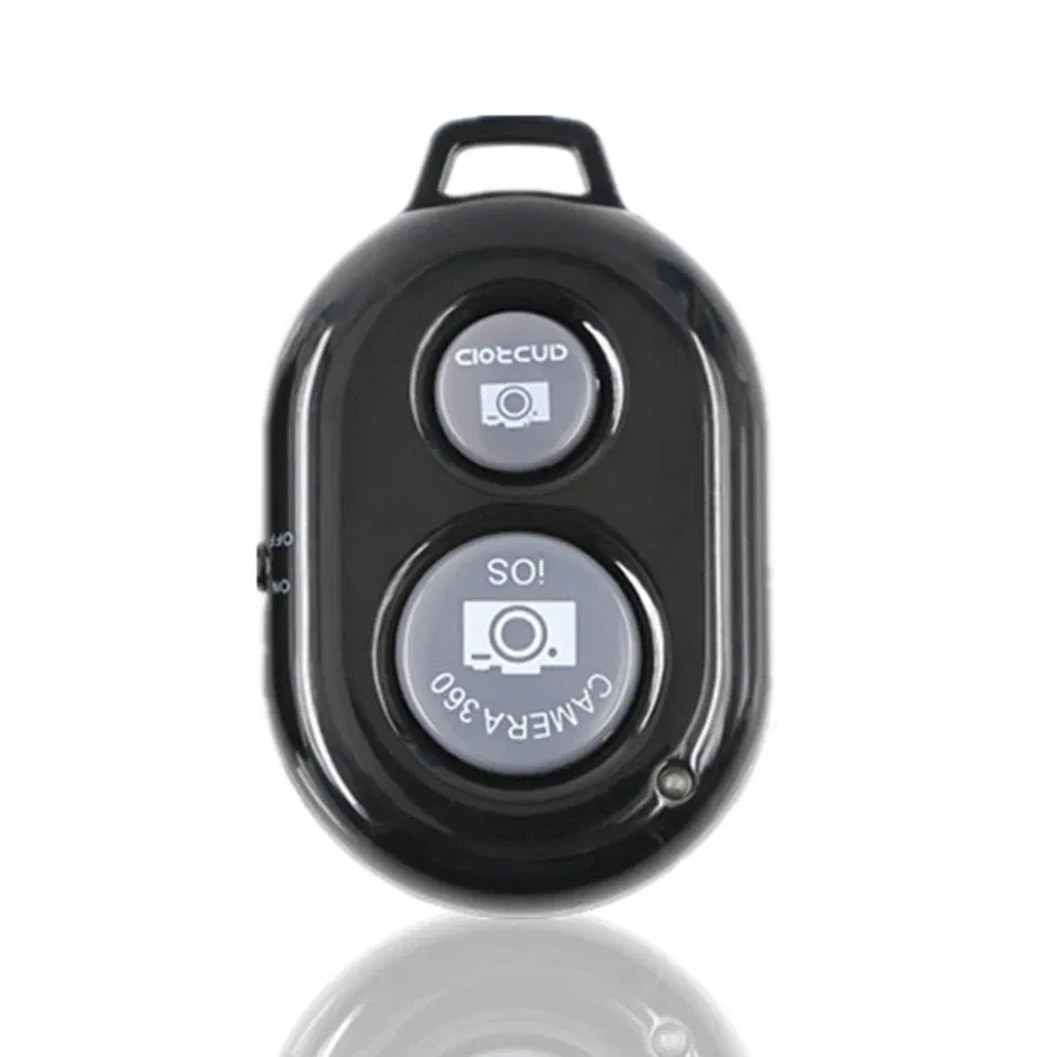 Color: Gold - Smartphone Bluetooth Shutter Release Wireless Remote Control Mobile Phone for iPhone 15 14 Huawei Samsung Xiaomi HTC Vivo Selfie