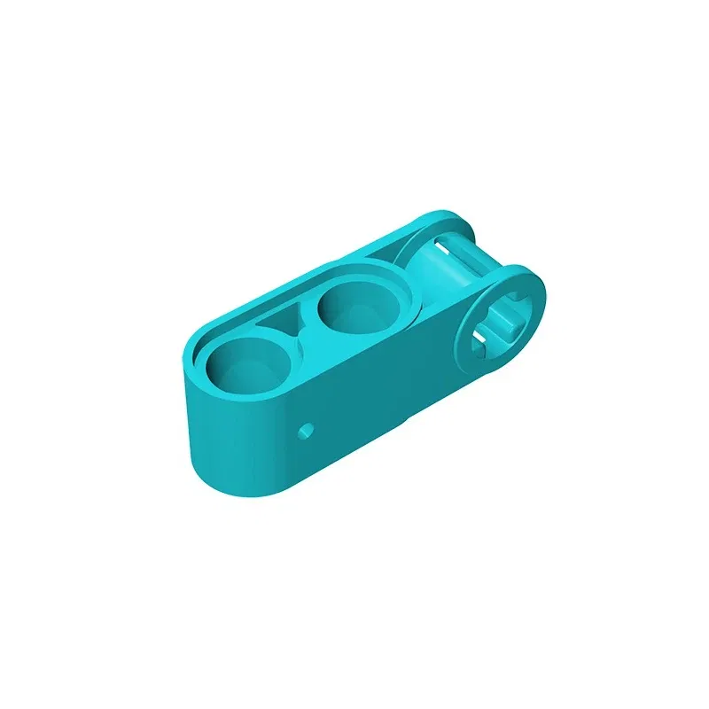 Color: Multicolor - Gobricks GDS-936 Technical, Axle and Pin Connector Perpendicular 3L with 2 Pin Holes compatible with lego 42003 Assembles