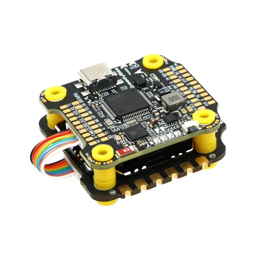 Color: Yellow - Speedybee F405 V4 Stack BLS 55A 4-in-1 ESC&FC 30x30 RC iNAV Betaflight Configure Bluetooth 3-6S FPV 5-8 inch frame Drone Parts