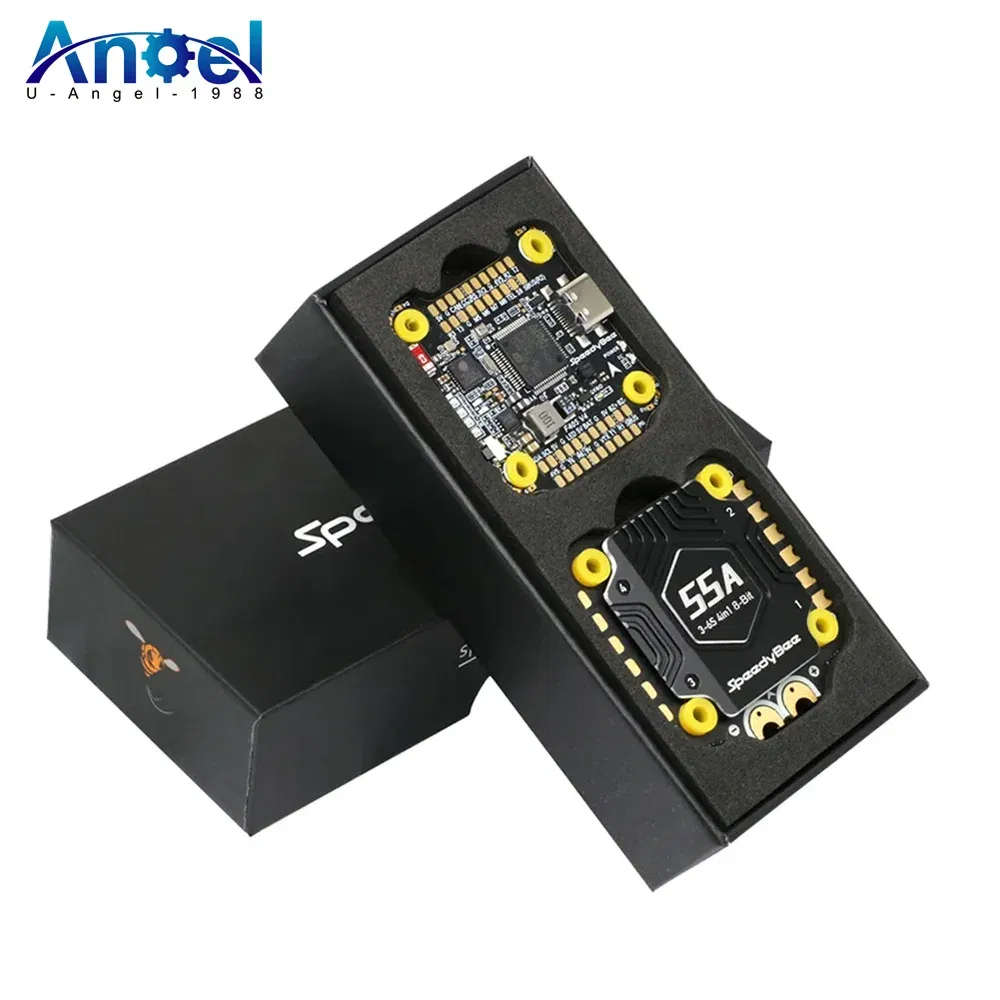 Color: Yellow - Speedybee F405 V4 Stack BLS 55A 4-in-1 ESC&FC 30x30 RC iNAV Betaflight Configure Bluetooth 3-6S FPV 5-8 inch frame Drone Parts
