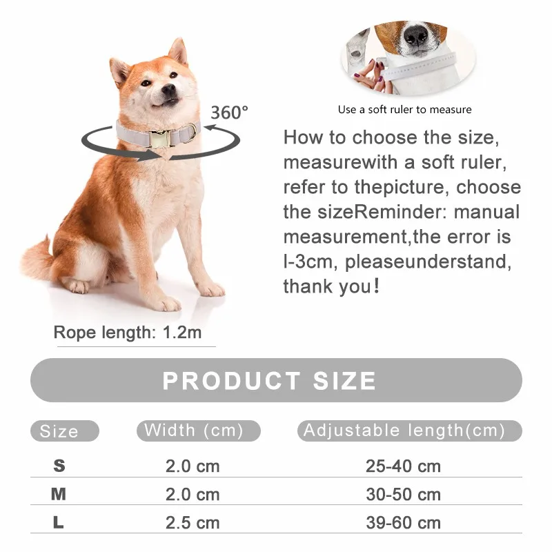 Color: Yellow, Size: S - Customized Deerskin Cat and Dog Collar, Adjustable Rope Set, Durable and Personalized, Free Engraved Pet Nameplate, ID Label, Al