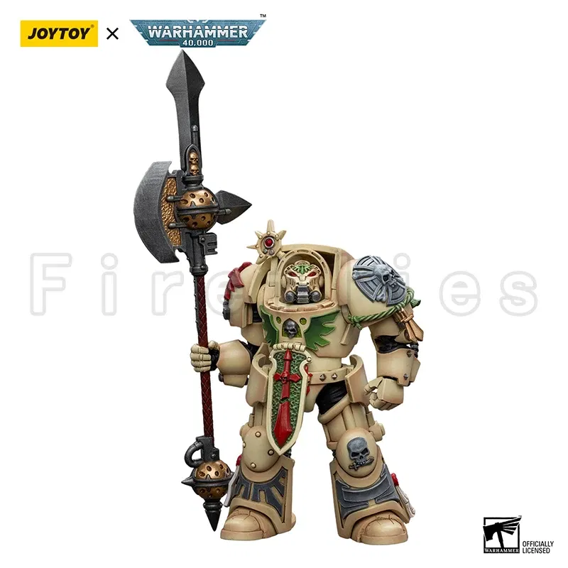 Color: WHITE - 1/18 JOYTOY Action Figure 40K Dark Angels Figures Anime Model Gift