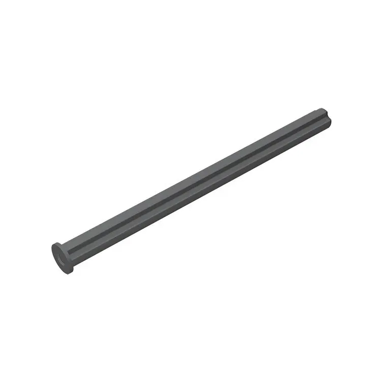 Color: GRAY - Gobricks GDS-885 Technical, Axle 8 with Stop compatible with lego 55013 DIY Educational Building Blocks Technical