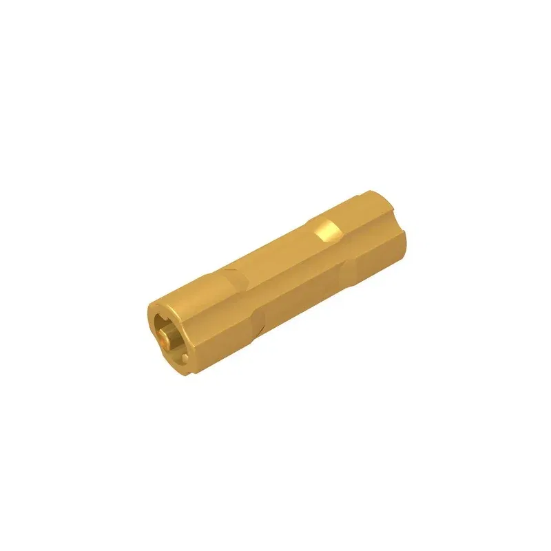 Color: Multicolor - Gobricks GDS-1145 Technical, Axle Connector 3L compatible with lego 26287 children's DIY Educational Building Blocks Technical