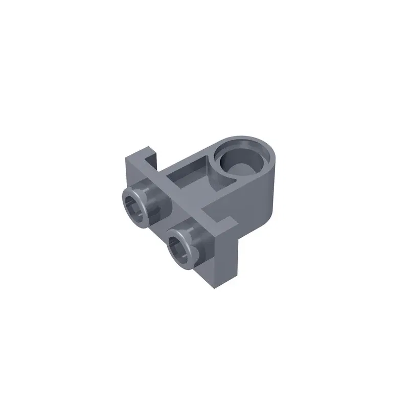 Color: Yellow - Gobricks GDS-938 Technical, Pin Connector Plate with One Hole compatible with lego 32529 DIY Educational Building Blocks Tech