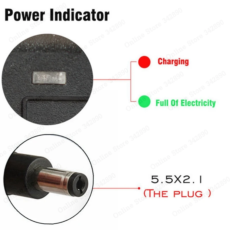 Socket Standard: EU - 29.4v 2A charger for 24v 25.2v Li-ion battery suitable for ebike scooter hoverboard balance bicycle