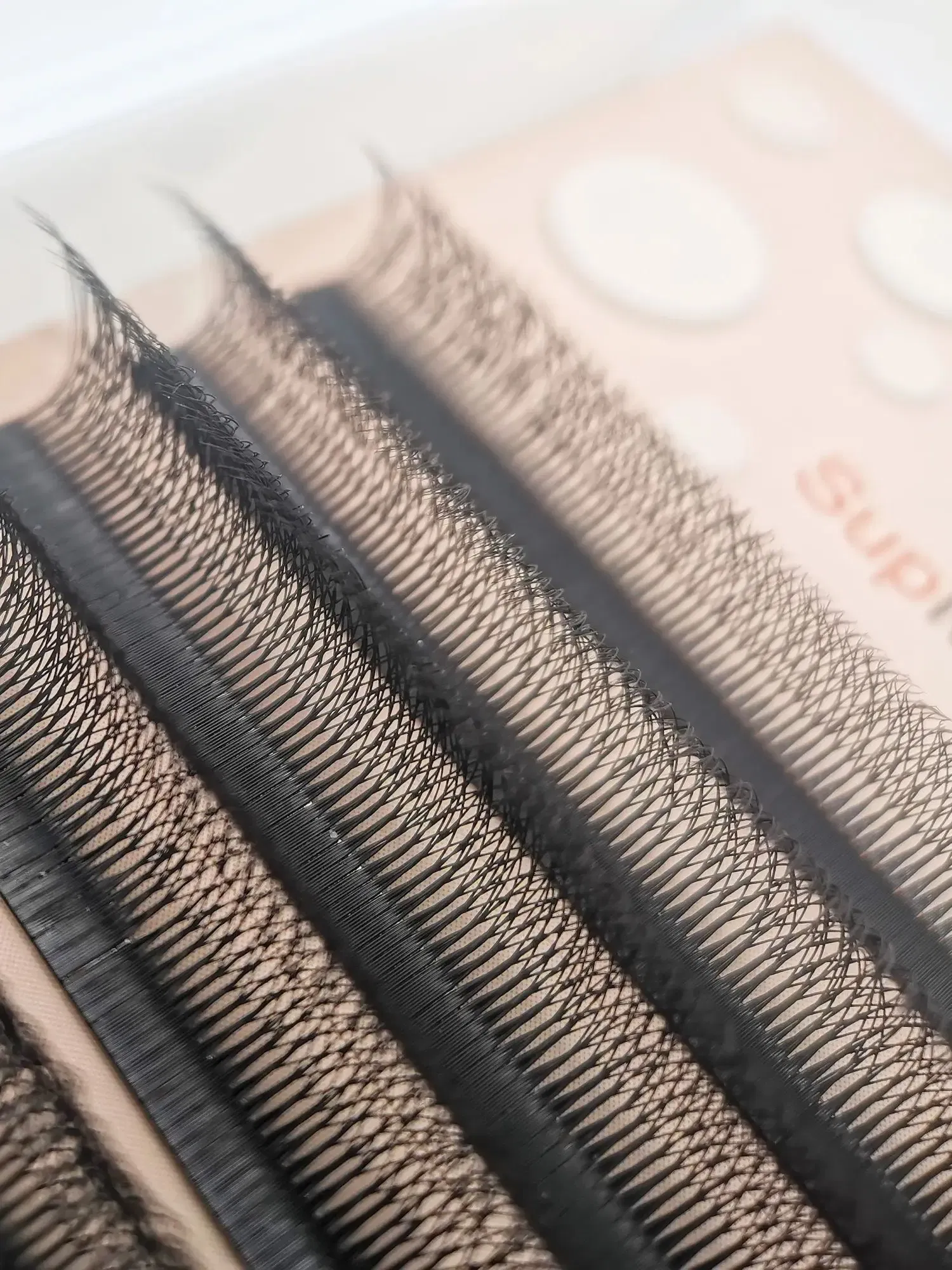 Curl: D, Thickness: 0.07mm, Length: 9mm - Supmacio Eye Lash Extensions 5D Mix Bouquets Volume 0.07 C D Extensao De Cilios 5D  Eyelashes Wire