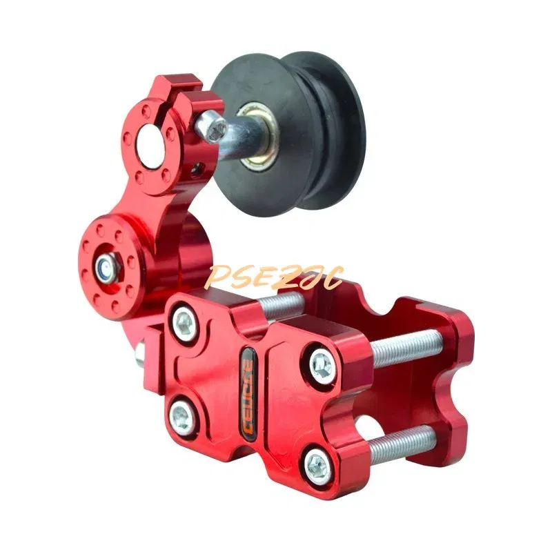 Color: Yellow - Motorcycle Chain Automatic Adjustment Modification Accessories Tensioner Chain Adjuster Chain Tightener