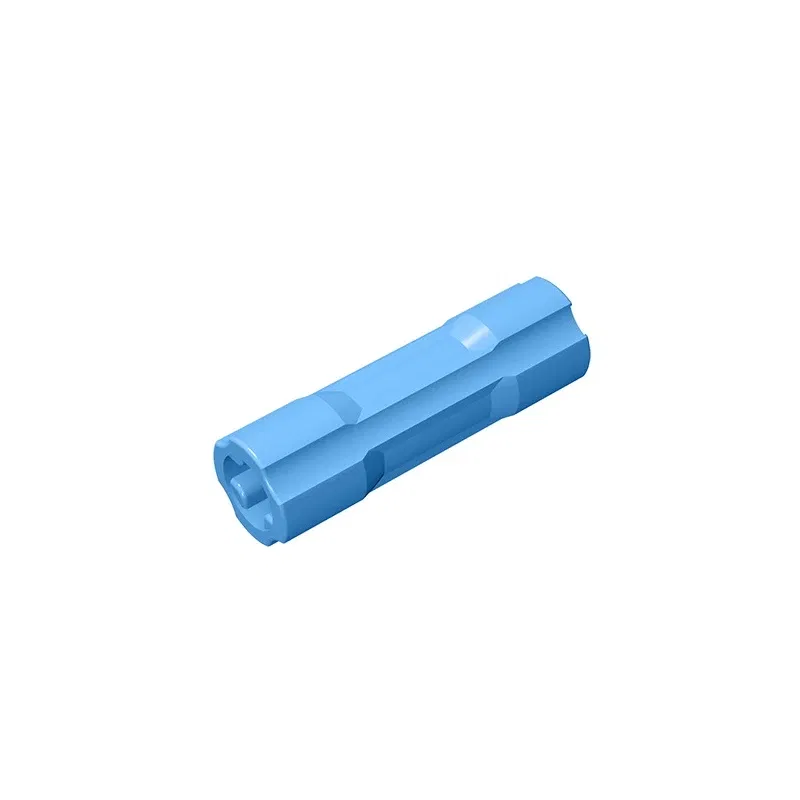 Color: Burgundy - Gobricks GDS-1145  Technical, Axle Connector 3L compatible with lego 26287 children's toys Assembles Building Blocks Technical