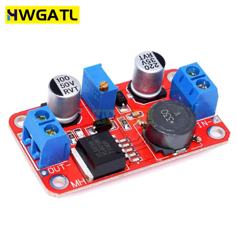 Color: Orange - XL6019 DC-DC Booster Module Power supply Module Output Adjustable Super LM2577 XL6009 step-up module output 5V 12V 24V adjustabl