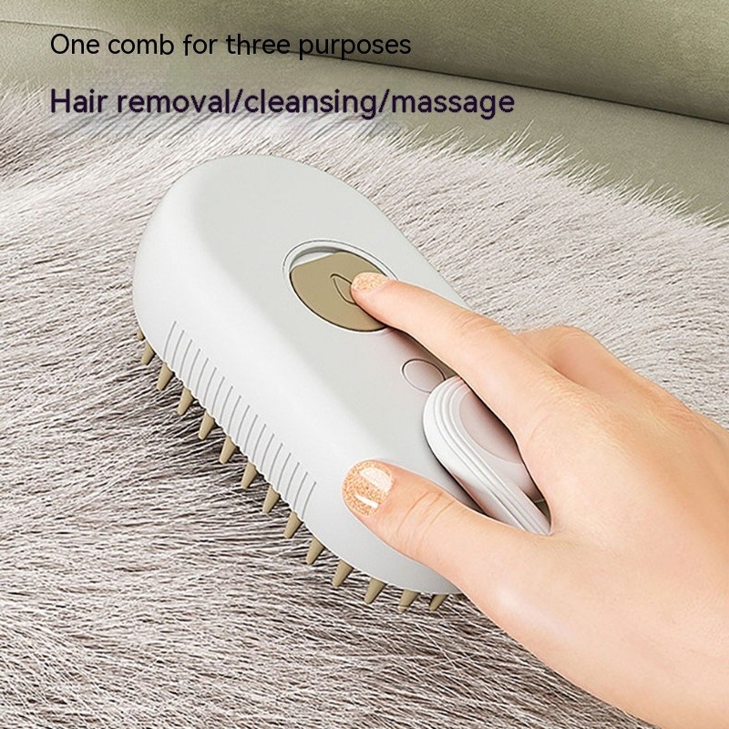 Cat Dog Steam Brush