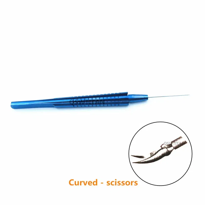 Color: Light Blue - Retinal Capsulorhexis forceps Intraocular Ophthalmic micro Surgical Instruments