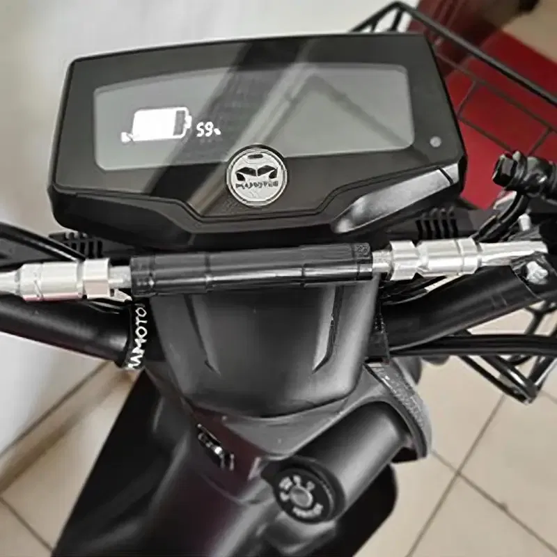 Ships From: CHINA, Color: Red - Universal Motorcycle Multifunctional Bracket Balance Adjustable Bar Stand Crossbar Durable Balancing Handlebar Motorcycle