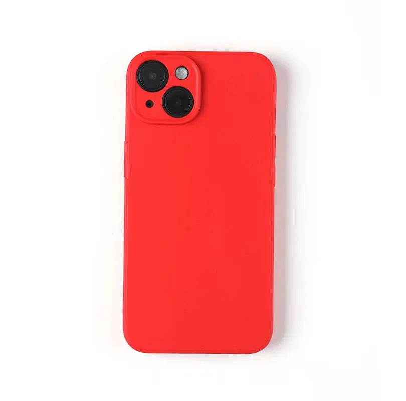 Color: black, Material: PE - Luxury Silicone Phone Case for iPhone 11 12 13 14 15 Pro Max Mini Soft Candy Cover for iPhone XR XS Max 7 8 Plus SE 2020 Cases