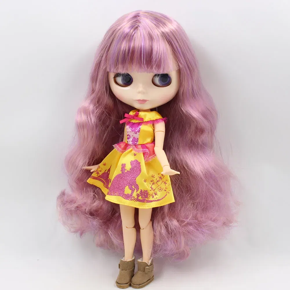 Color: black - Blyth doll warm Snow Boot with 6 styles for chossing suitable for Rubber and Joint body