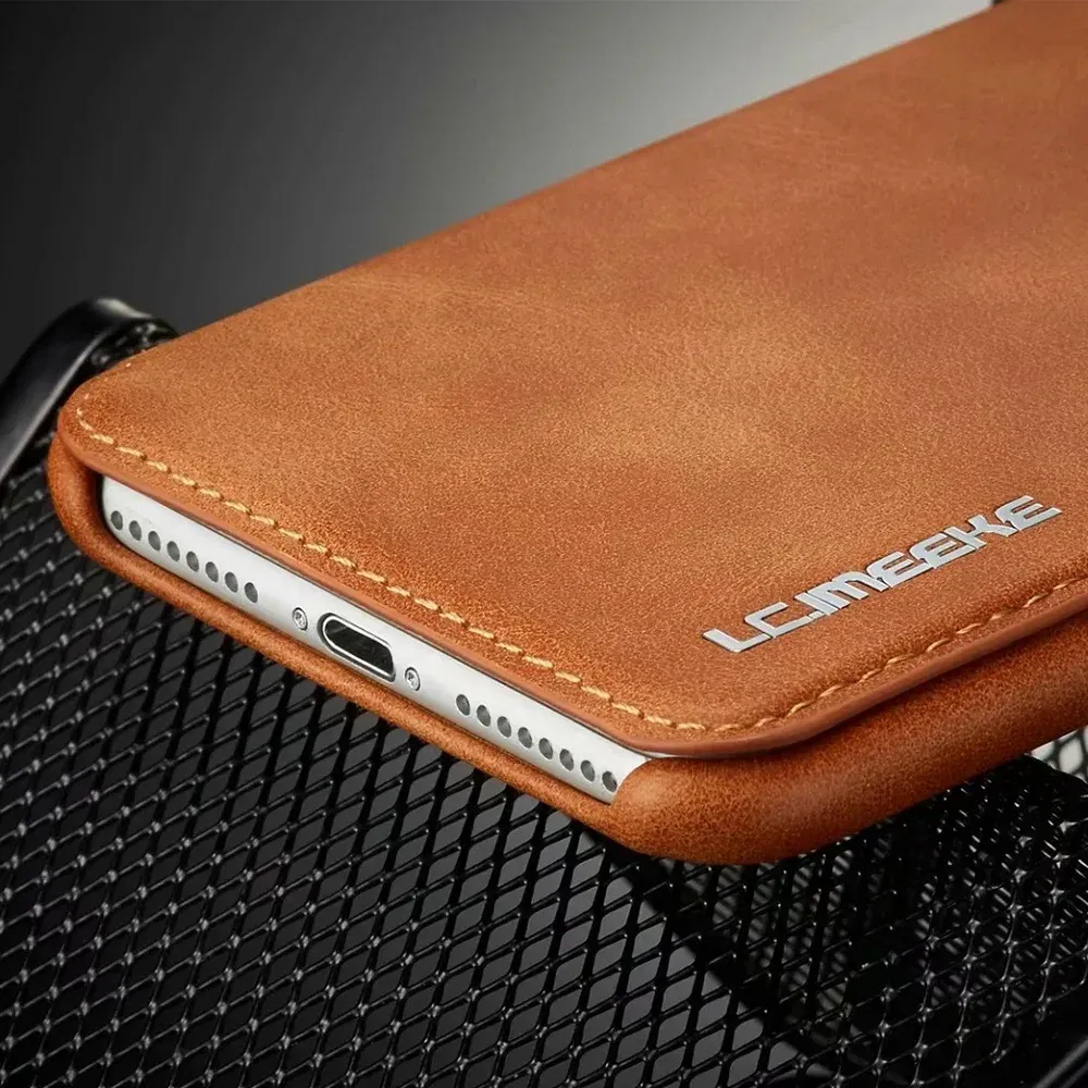Color: Beige, Material: Canvas - Luxury Ultra Thin Leather Case Flip Cover for Samsung S24 S23 S22 S21 S20 FE Ultra Plus A53 A52s S10 A50 S9 Note 20 10