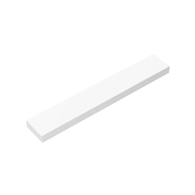 Color: plum - Gobricks GDS-564 Tile 1 x 6 compatible with lego 6636 pieces of children's toys Building Blocks Technical